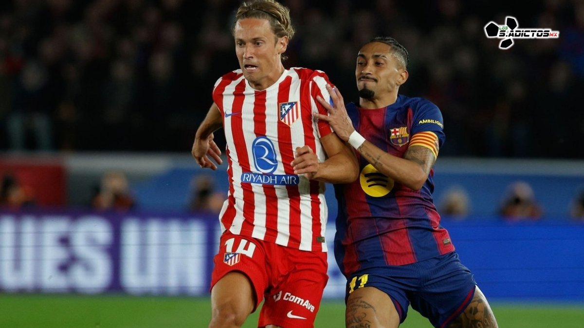 El FC Barcelona venció 3-0 al Atlético de Madrid en el Camp Nou con doblete de Marc Bernal, pero el global de 4-3 favoreció a los colchoneros
