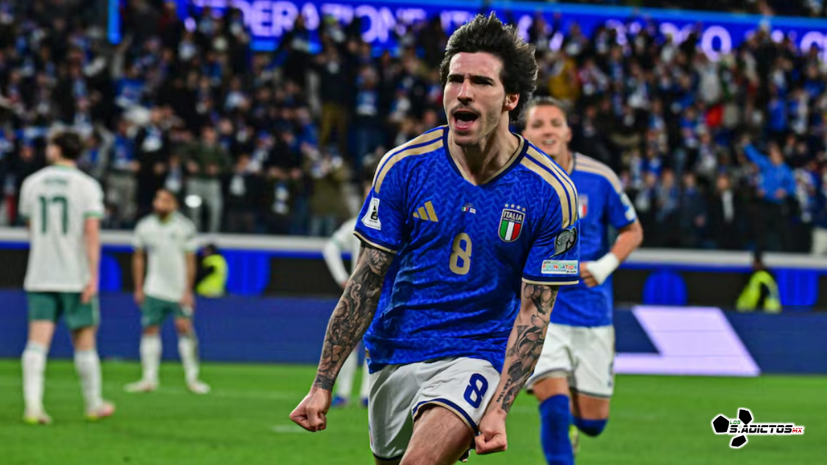 Italia derrotó 2-0 a Irlanda del Norte en el repechaje con goles de Tonali y Kean. La Azzurra definirá su clasificación al Mundial 2026 ante Bosnia.