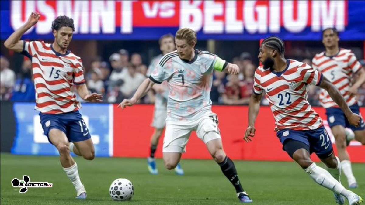 ¡Humillación en Atlanta! Bélgica le propina una "manita" (5-2) a Estados Unidos a pocos días del Mundial 2026.