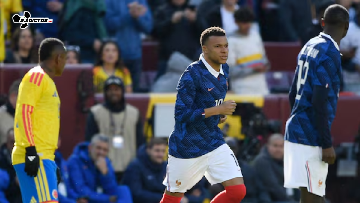 Sin Mbappé de inicio, los galos golearon 3-1 a Colombia en Maryland. Désiré Doué fue la figura con un doblete ante una selección de Néstor Lorenzo que sembró dudas rumbo al Mundial 2026.