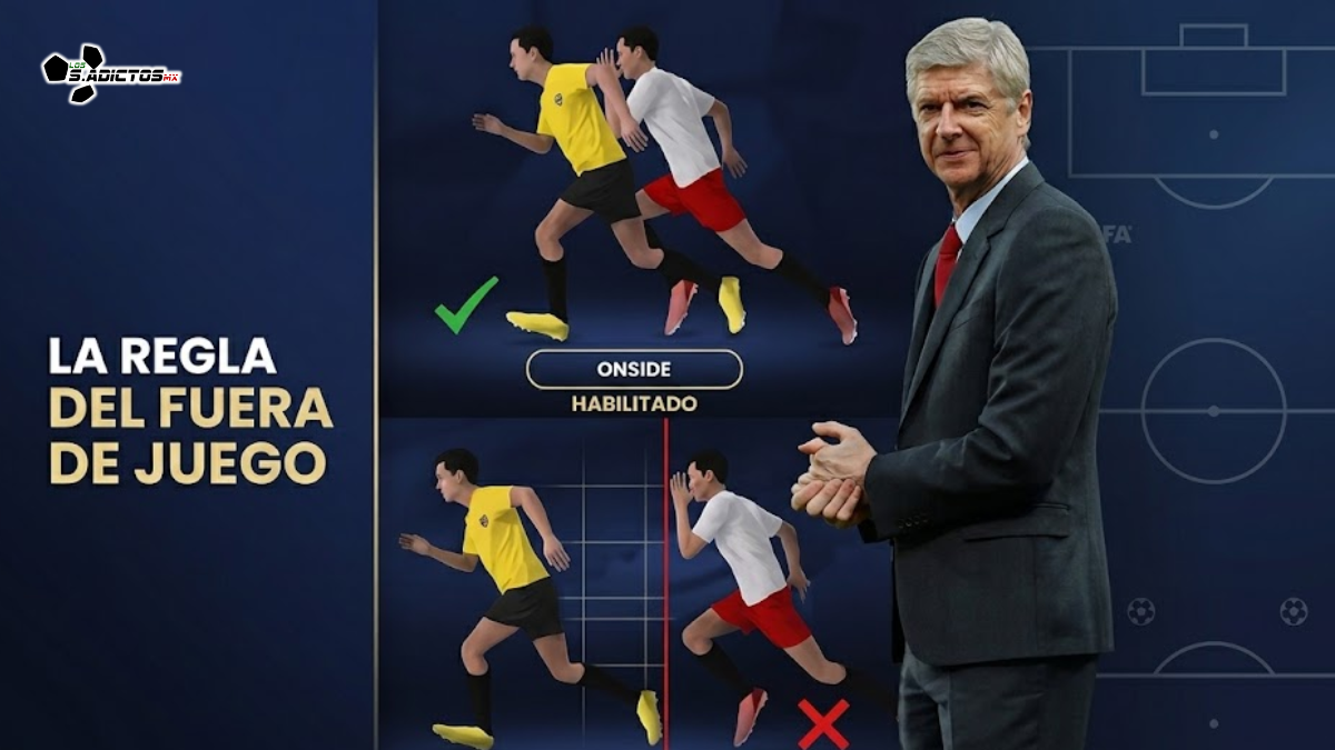 La FIFA estrena la "Ley Wenger" en Canadá para revolucionar el fuera de juego. Solo se cobrará si el cuerpo está totalmente adelantado.