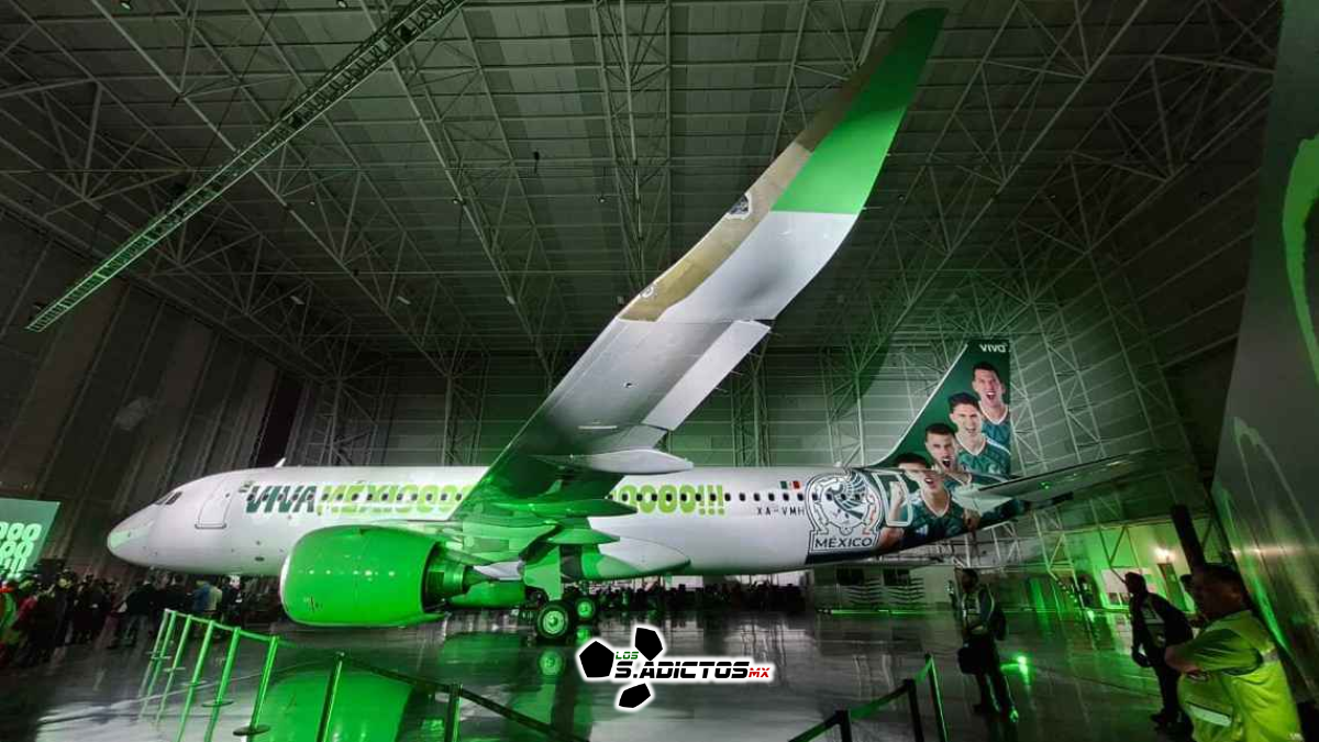La Selección Mexicana presenta su avión oficial para el Mundial 2026. Conoce el diseño del Airbus A320 y la canción de Molotov y MC Davo para el Tri.