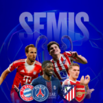 Horarios y fechas oficiales de las semifinales de la Champions League 2026. PSG vs Bayern y Arsenal vs Atlético.