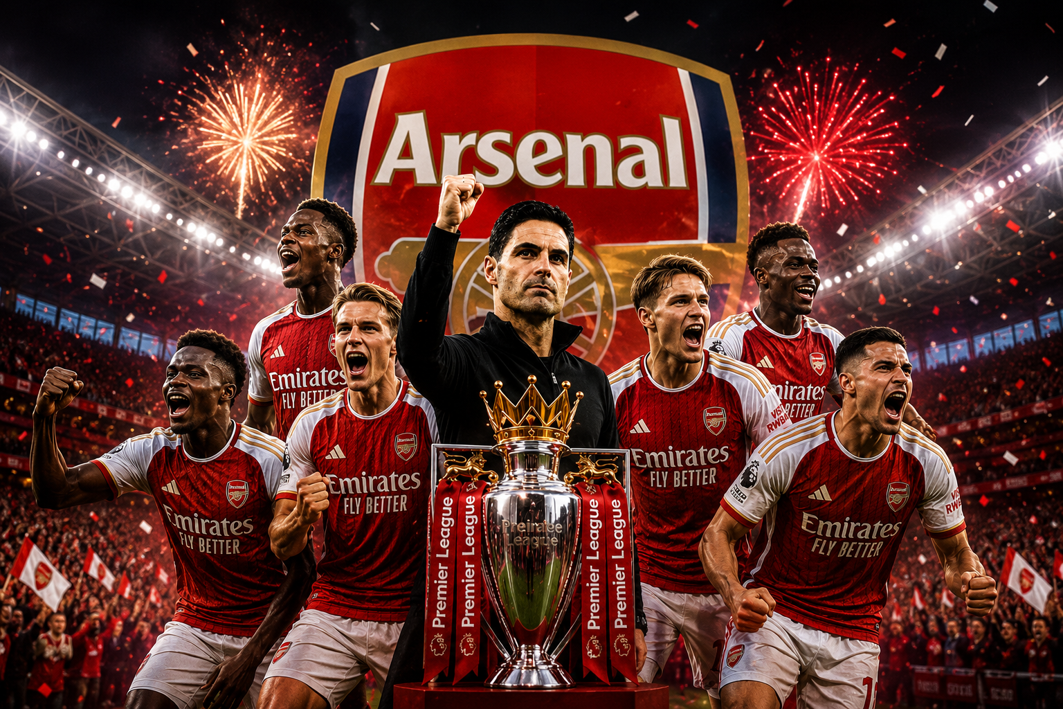 El Arsenal gana la Premier League 2025-26 tras 22 años de espera.
