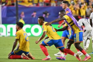 Colombia vence 1-0 a Ghana con gol de Arias y avanza a octavos por cuarta vez consecutiva